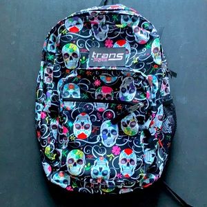Jansport skull backpack